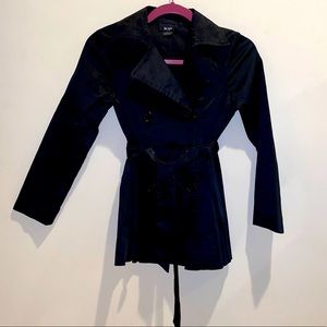 BCX Black Trench Coat